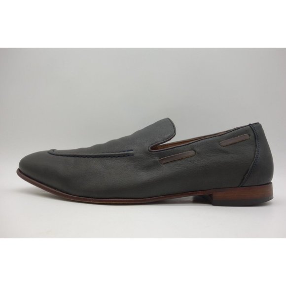 Johnston Murphy Black Leather Dress Casual Slip On Loafers Shoes Men\'s 10 M main image 5